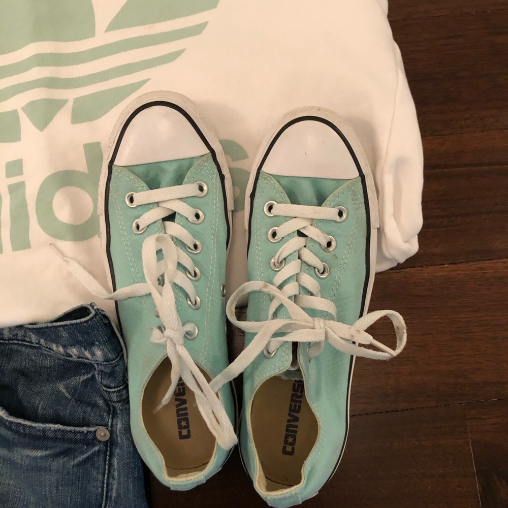 COPY - COPY - Converse all star Tiffany teal green blue …